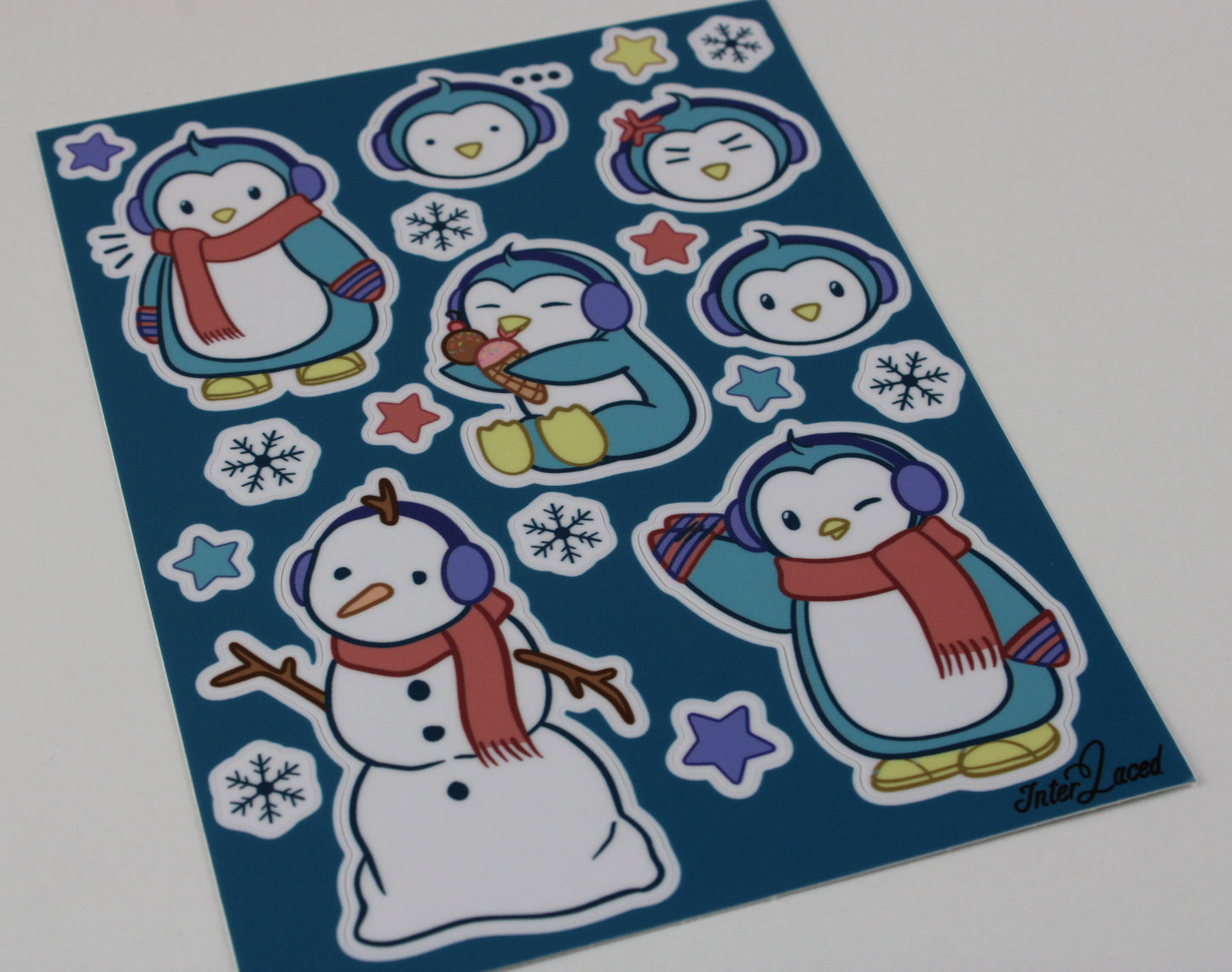 Tapi the Penguin Sticker Sheet