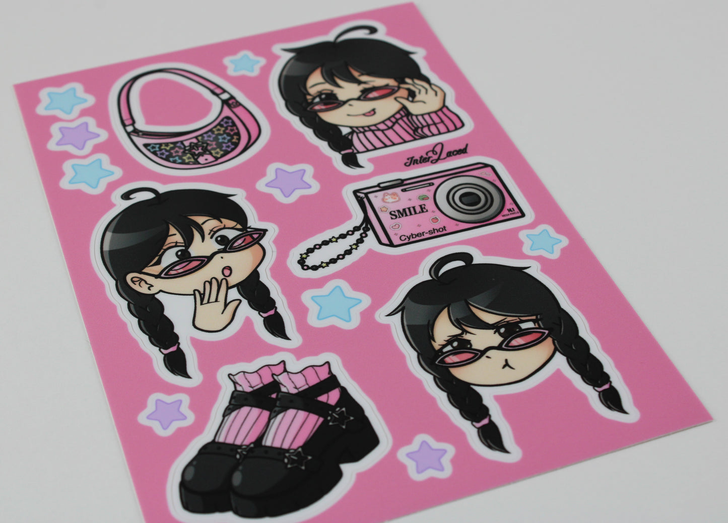 Flashy Fashion Sticker Sheet
