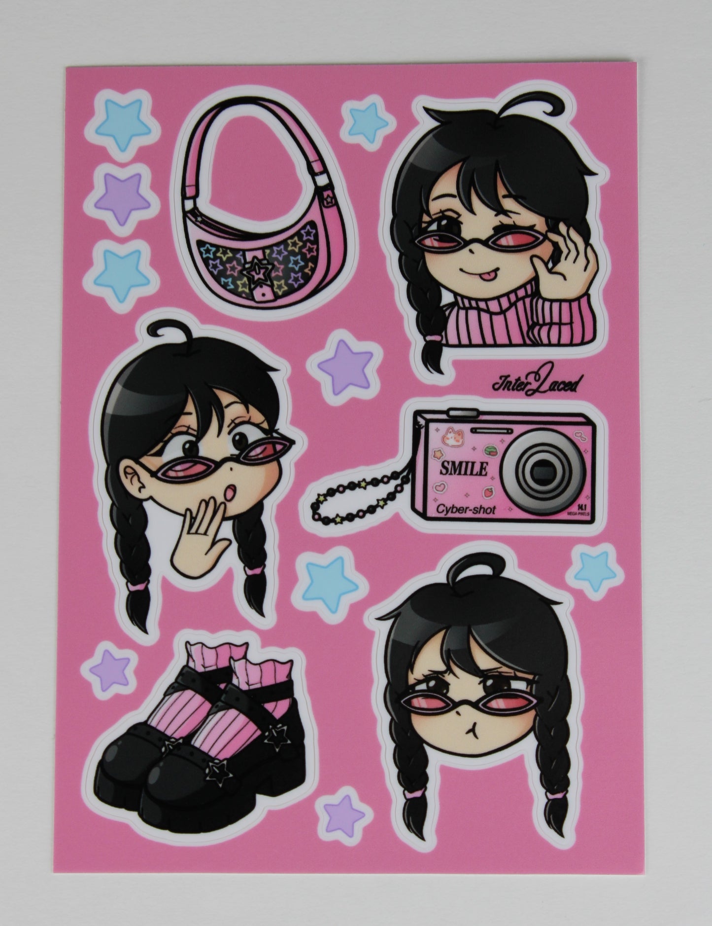 Flashy Fashion Sticker Sheet