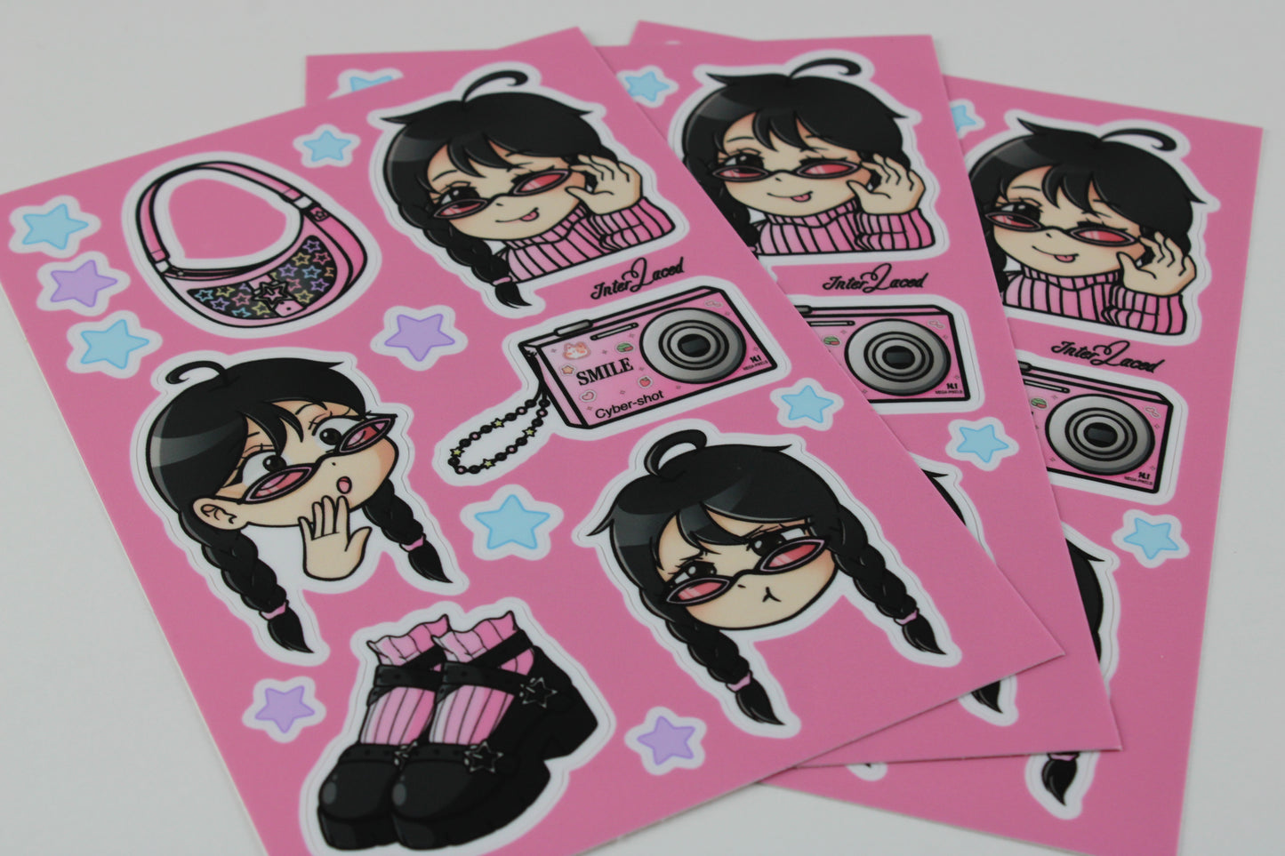 Flashy Fashion Sticker Sheet