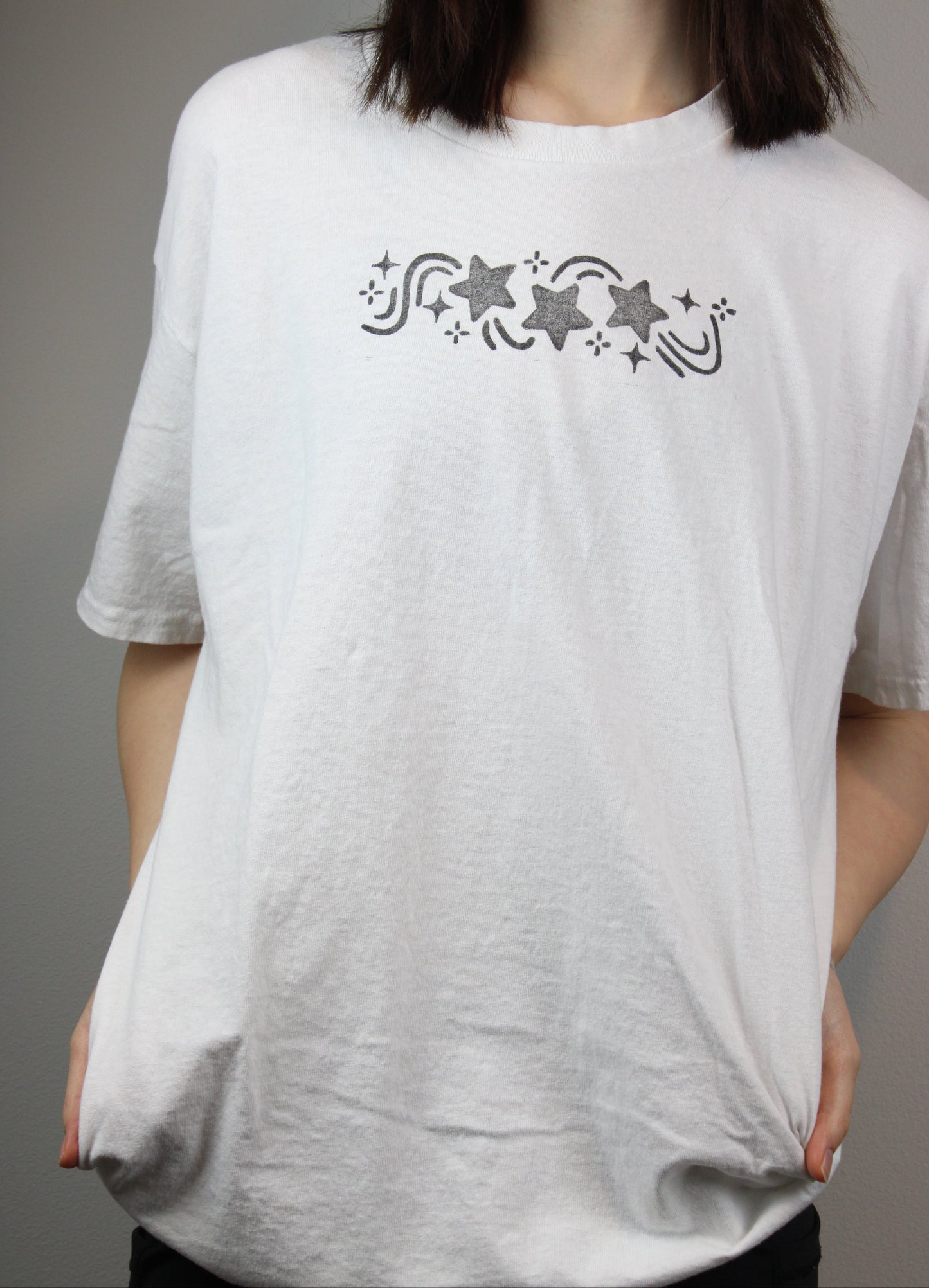 Star Block-Printed T-Shirt