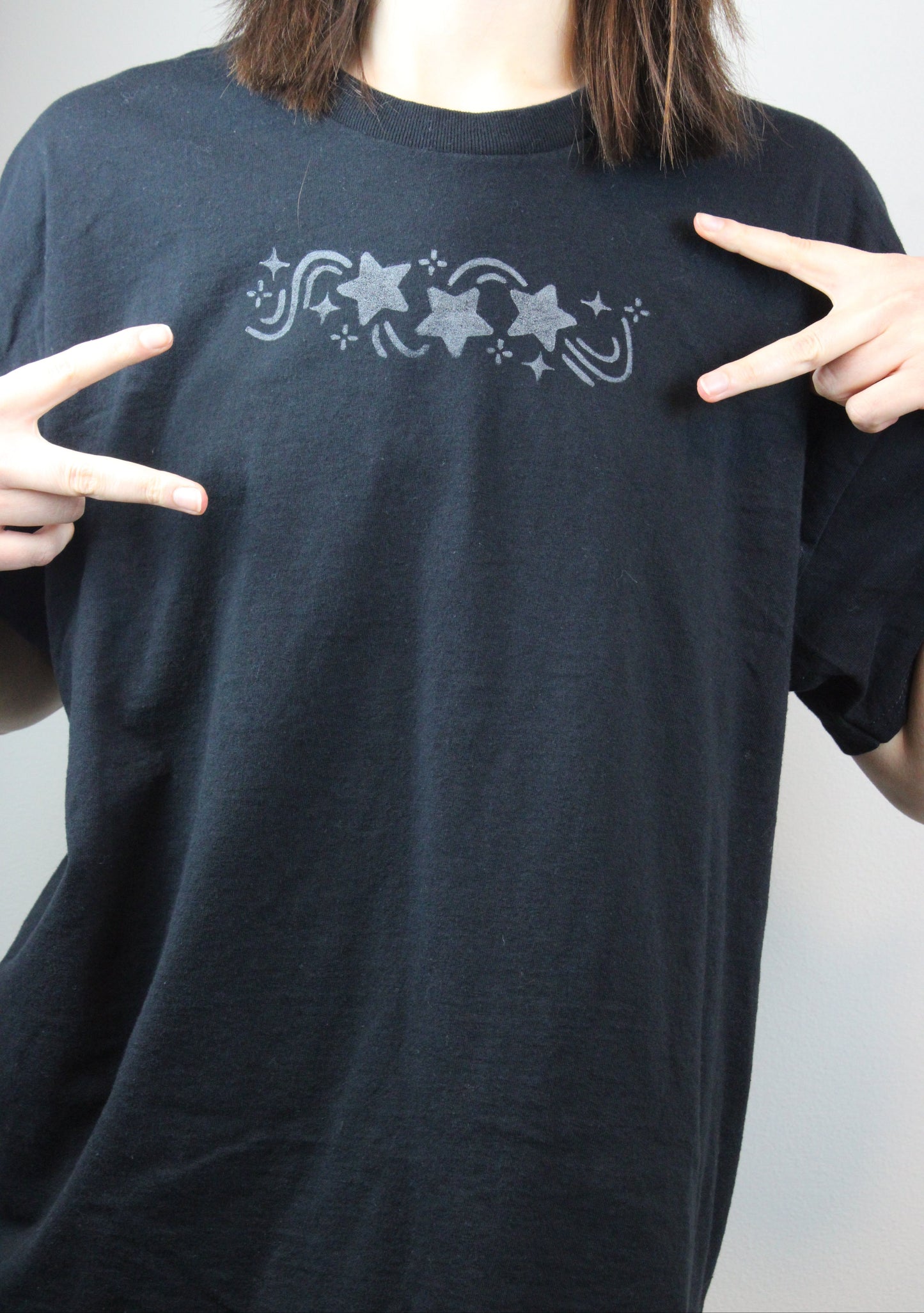 Star Block-Printed T-Shirt