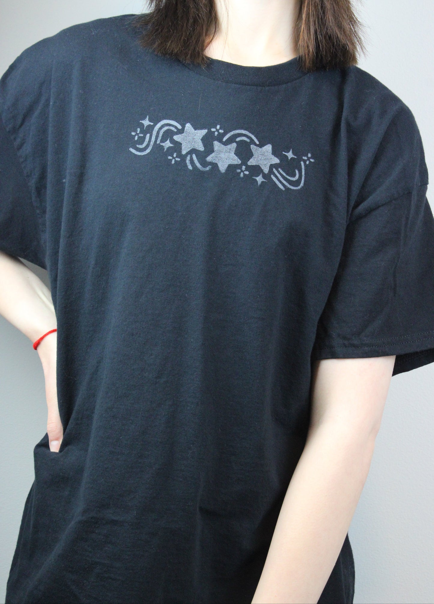 Star Block-Printed T-Shirt